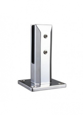 Height:150.5mm  Plate: 100x100mm Glass Spigot