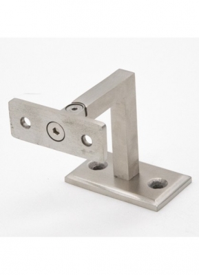 70x40x6mm Plate, 12x12mm Bar, Height 75mm, Width: 75mm Square Tube Fittings