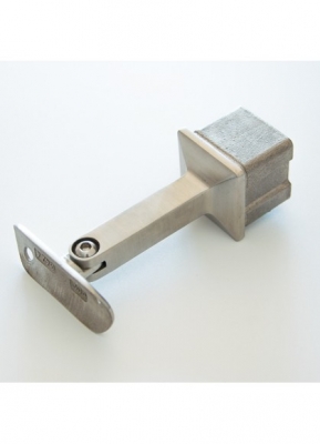 Handrail Support, Insert Part For 40x40mm Tube. Square Tube Fittings